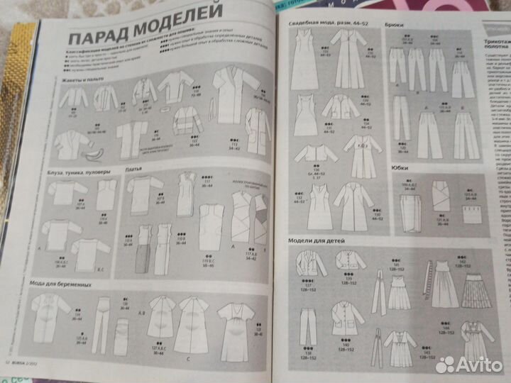 Журналы burda moden, 8 штук