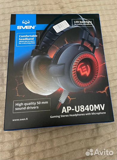 Игровые наушники sven AP-U840MV
