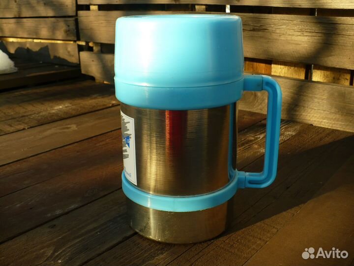 Термос вакуумный с широким горлом 1,5 л