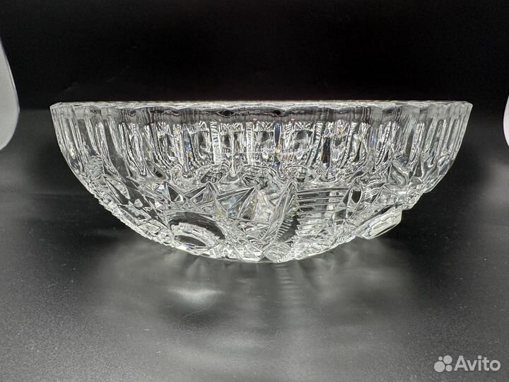 Ваза для фруктов, салатница Хрусталь СССР
