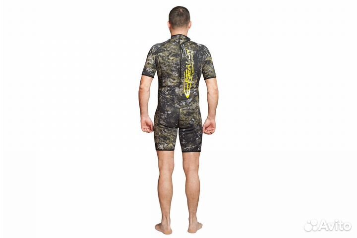 Гидрокостюм epsealon short MEN 2.5 мм зеленый камо