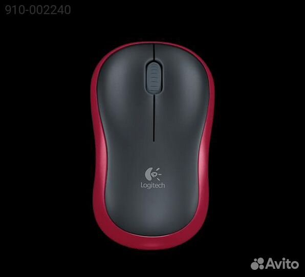 910-002240, Мышь Logitech M185 Беспроводная чёрно