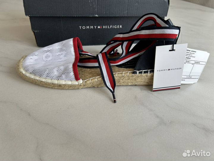 Эспадрильи tommy hilfiger 38 размер