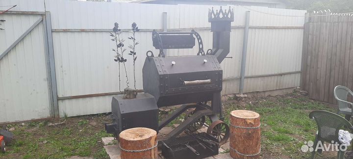 Коптильня Мангал. (Замок)