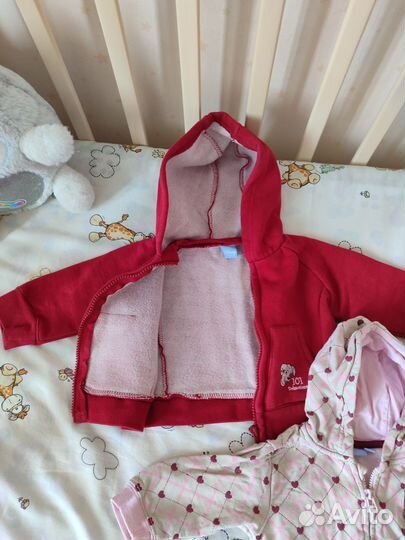 Тёплые кофты на девочку