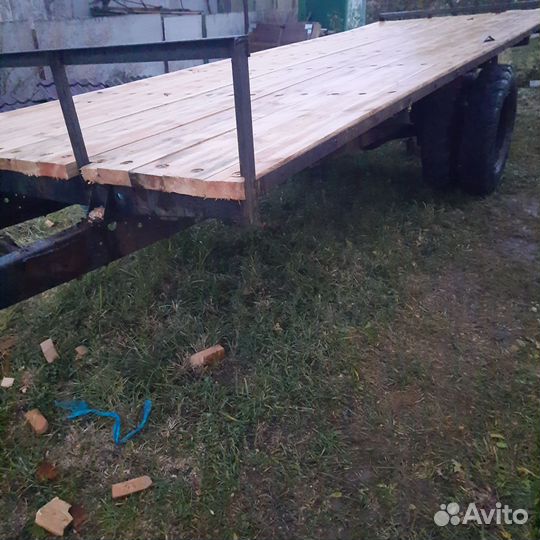 Прицеп трал (тяжеловоз) АвтоСпецСервис 8319, 1986