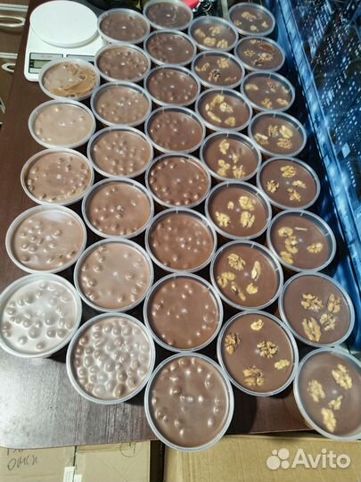 Видео с производства Паста шоколадная с орехами