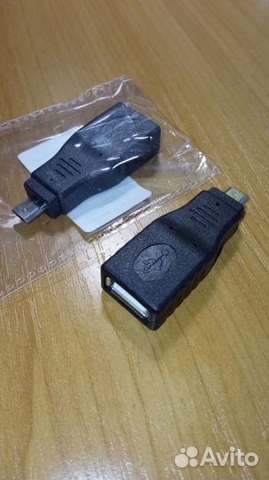 Переходник USB - micro USB новый