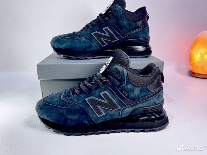 Кроссовки New Balance 574 Stone Island зимние