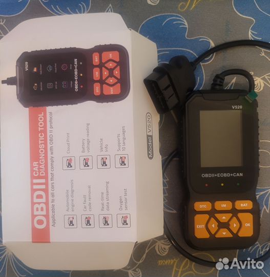 Автомобильный диагностический сканер