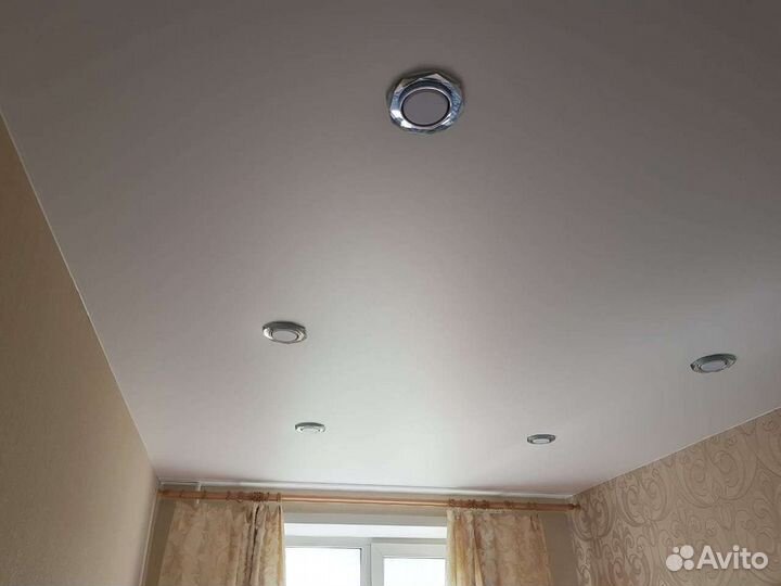 Натяжные потолки без газа и пыли