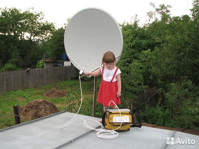 Установка спутникового тв, настройка антенны