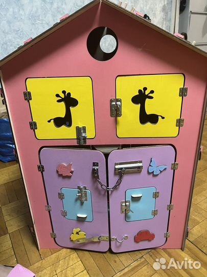 Бизиборд домик большой