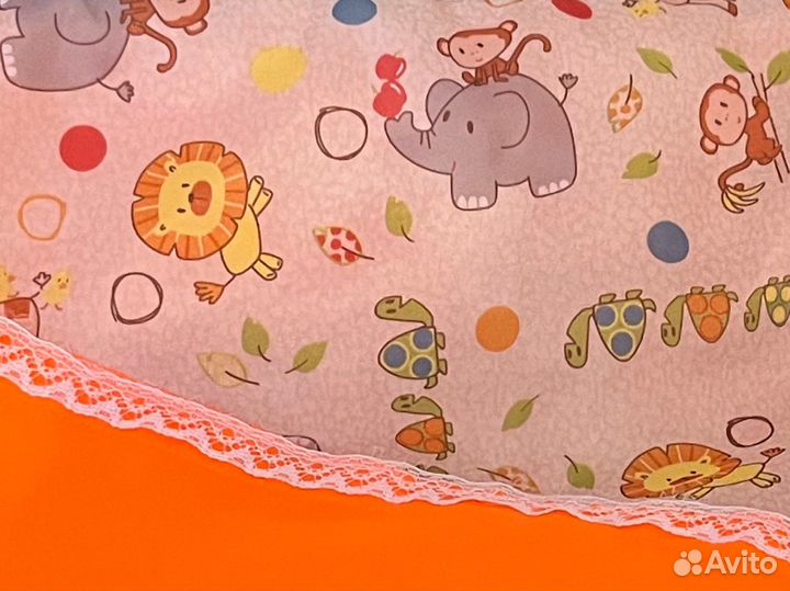 Постельное белье кукольное в детскую кроватку