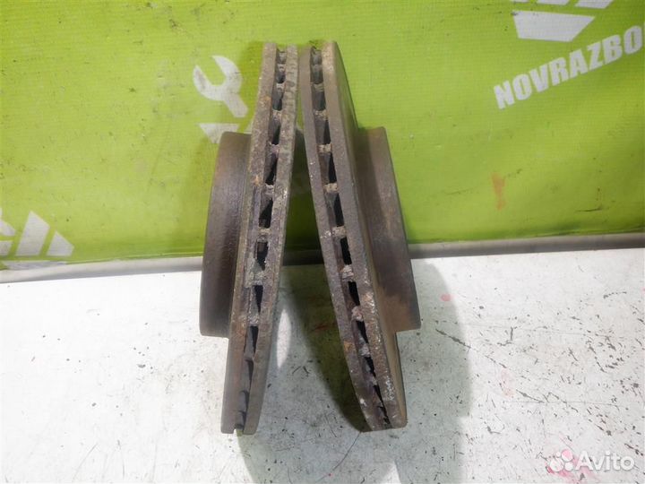 Диск тормозной передний вентилируемый Рено Кенгу