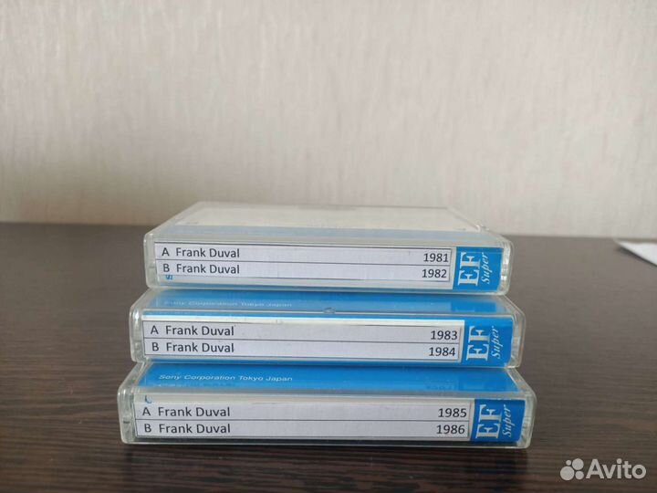 Frank Duval 6 концертов на кассетах