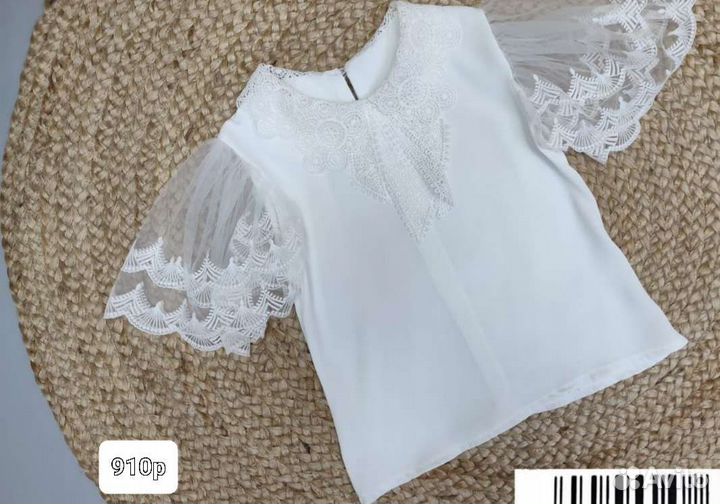Блузка белая