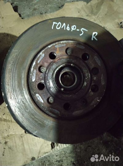 Поворотный кулак фольксваген гольф-5. Дизель 1,9