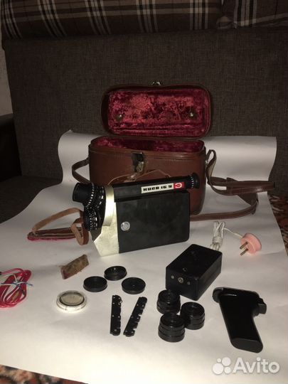 16мм кинокамера «киев-16уэ» 1972г