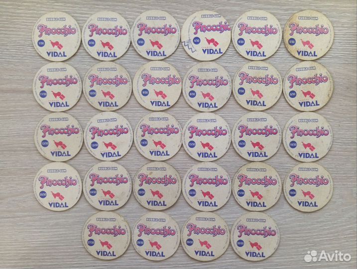 Фишки сотки кэпсы пиноккио, алладин