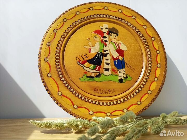 Тарелка декоративная