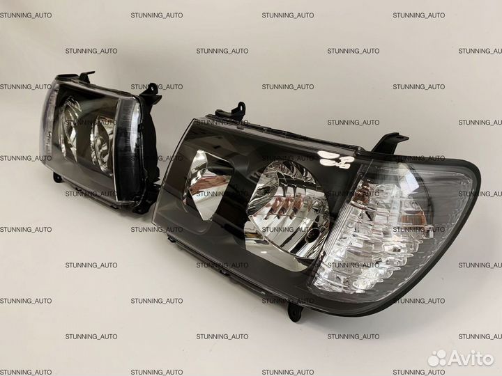 Фары передние Toyota Land Cruiser 100 05-07 V551