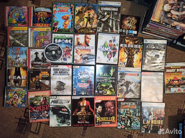 Игры компьютерные PC DVD