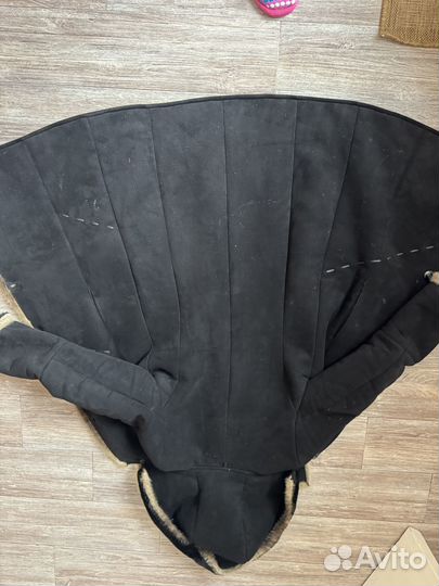 Бесплатно Дубленка женская зимняя 46 48