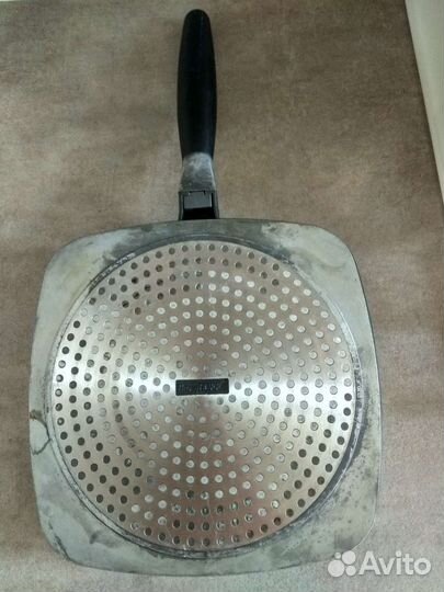 Сковорода гриль чугун Berghoff со съемной ручкой