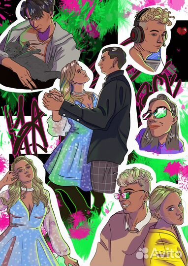 Графические рисунки на заказ