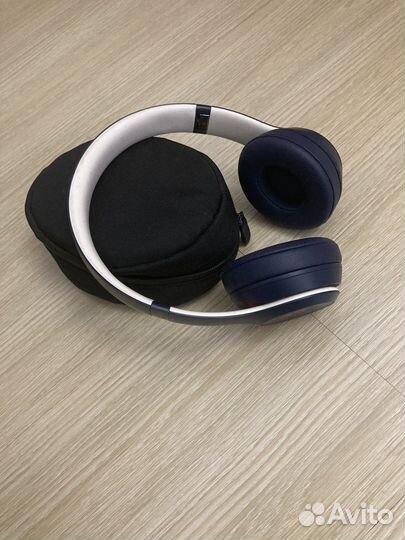 Наушники beats solo 3 wireless тёмно синии