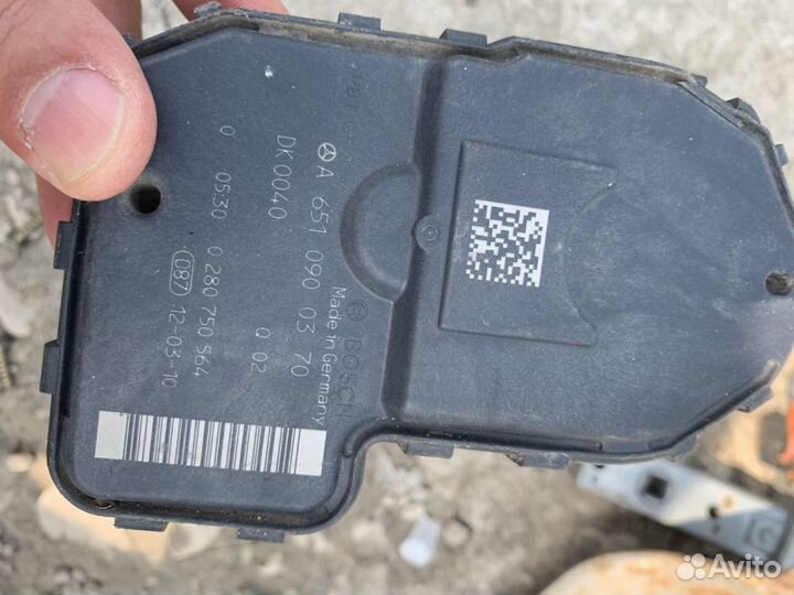 Дроссельная заслонка Мерседес 1.8td 2.2TD