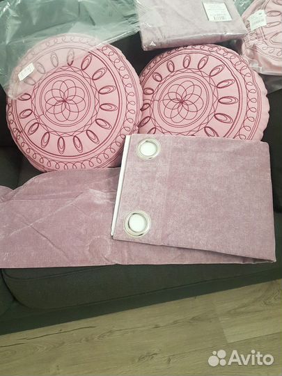 Гардины и подушки декоративные Норвегия