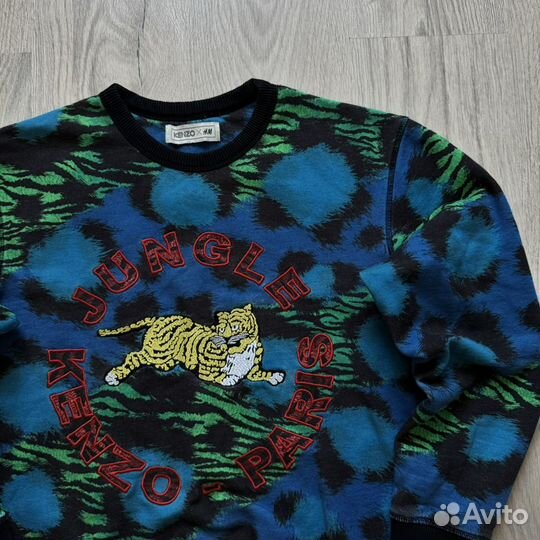 Свитшот Kenzo x H&M. Оригинал