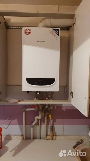 Корейские газовые котлы 13кВт турбо новые