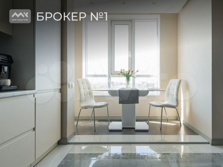 1-к. квартира, 58 м², 15/18 эт.