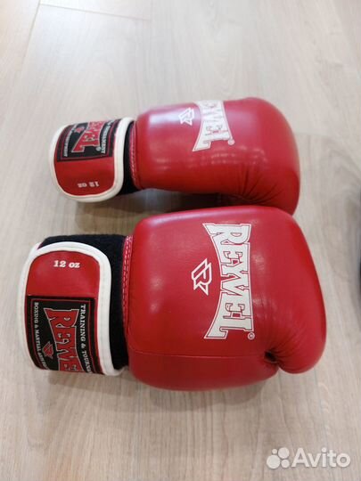 Боксерские перчатки 12 oz кожа