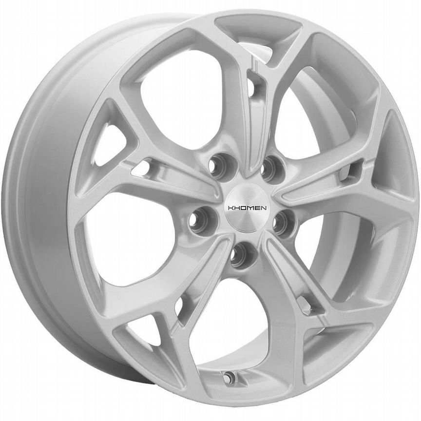 Диски Khomen KHW1702 7x17 5x114.3 ET45 D60.1 F-Silver
