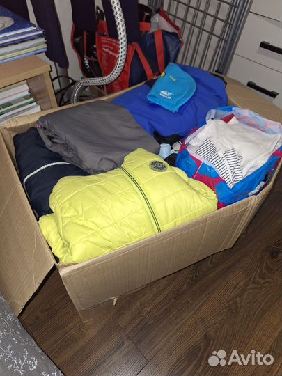 Коробка вещей на мальчика 4-6 лет