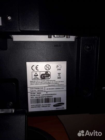 Монитор Samsung 940 N 19