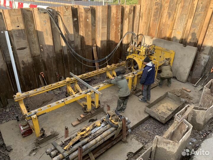 ГНБ, гшб, Бурошнековое бурение