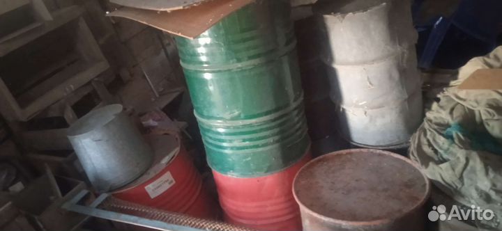 Бочка металлическая бу 200л