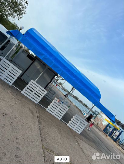 Навес терраса разборная