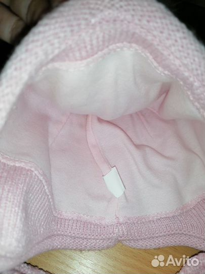 Комплект шапка и манишка