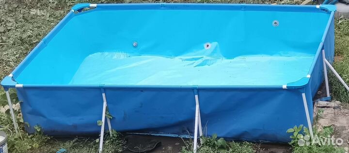 Каркасный бассейн бу