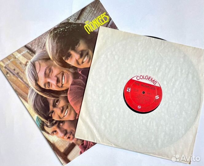 Винтажная виниловая пластинка LP The Monkees (USA