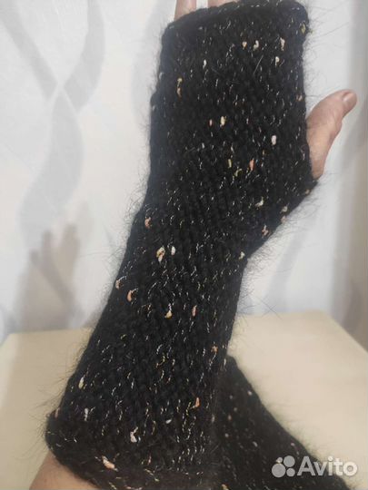 Митенки-варежки, перчатки