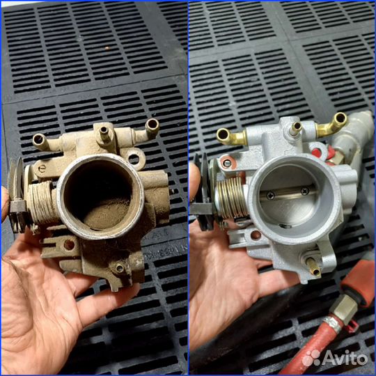 Аквабластинг, деликатная очистка-мойка предметов