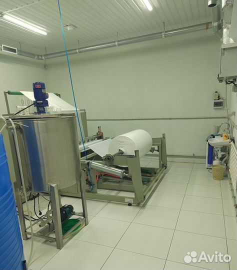 Оборудование для производства влажных салфеток