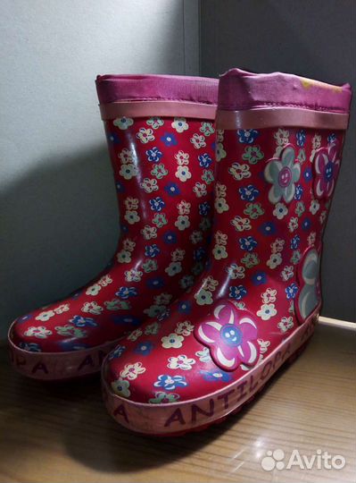 Детские резиновые сапоги 26